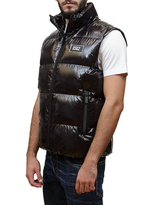 Sleeveless Jacket Puffer Black
