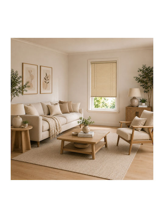 MRShome Aluminum Shading Blind In Beige Colour W80xH140cm