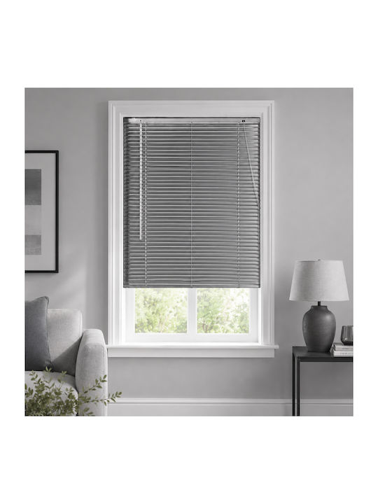 MRShome Jalousien & Rollläden Aluminium in Grau Farbe P80xH140cm