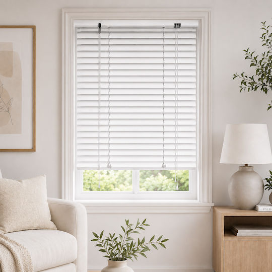 MRShome Aluminum White Blind 80x140 cm DRV-WH080140