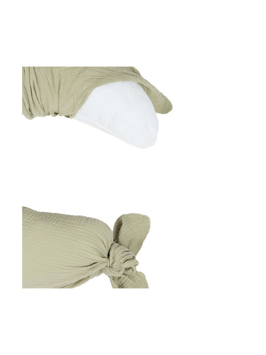Nobodinoz Baby Anti-Roll Pillow Green Matcha