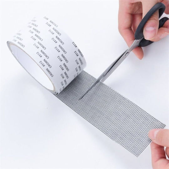 Self-Adhesive Reusable Tape Black 50mmx2m 1pcs