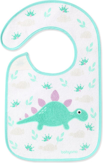 Babyono Waterproof Fabric Baby Bib with Hoop & Loop Fastener for 6 m+