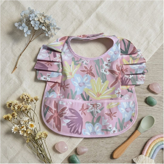 abo Abo Stoff Baby Lätzchen Flowers