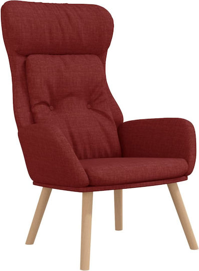 Bergère 70x77x94cm Burgundy Bergère 70x77x94cm Burgundy