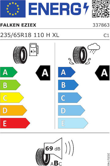 Falken Ziex 235/65R18 110Електронна търговия XL Летни гуми Гума за 4x4 / SUV Кола