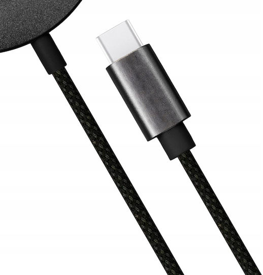 3MK Wireless Charger Qi2 25W Black (incharge Align for Apple)