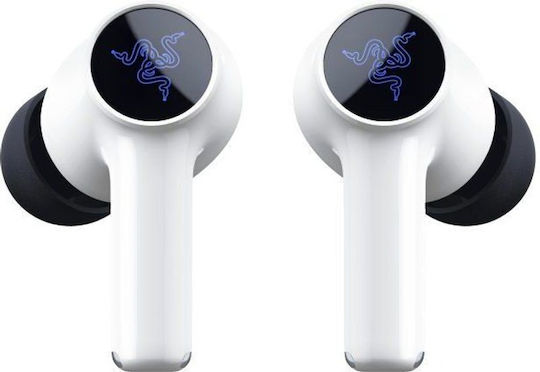 Razer Hammerhead V3 X HyperSpeed for Playstation In-ear Bluetooth Handsfree Headphones with Sweat Resistance and Charging Case White