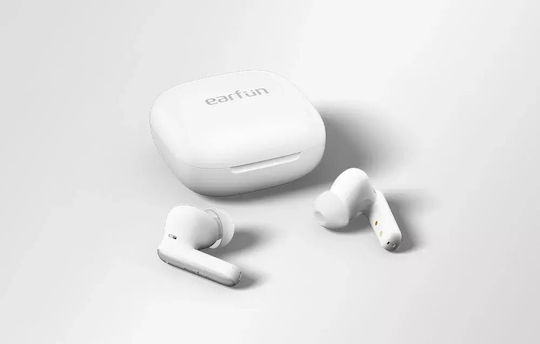 Earfun Air Pro 4i In-ear Bluetooth Handsfree Ακουστικά με Θήκη Φόρτισης Λευκά