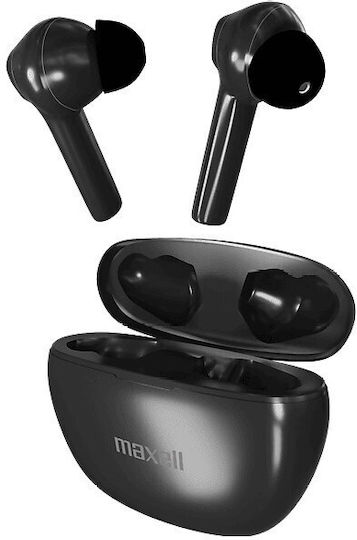 Maxell BT Dynamic+TWS In-Ear Bluetooth-Freisprecheinrichtung Kopfhörer mit Ladeetui Schwarz