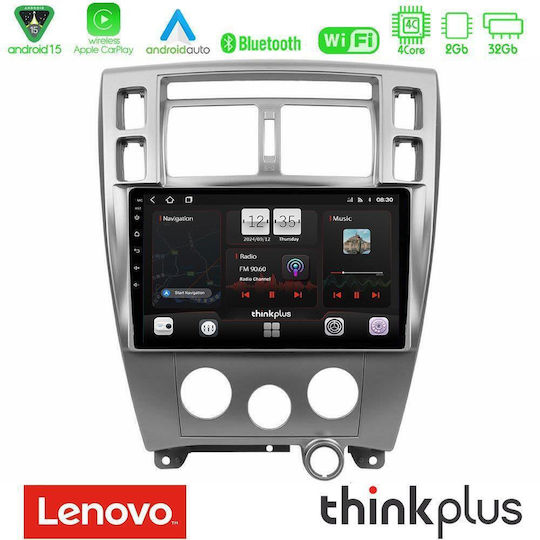 Lenovo Car Audio System for Hyundai Tucson Bluetooth USB AUX WiFi GPS Apple CarPlay Android Auto with 10" Touch Screen