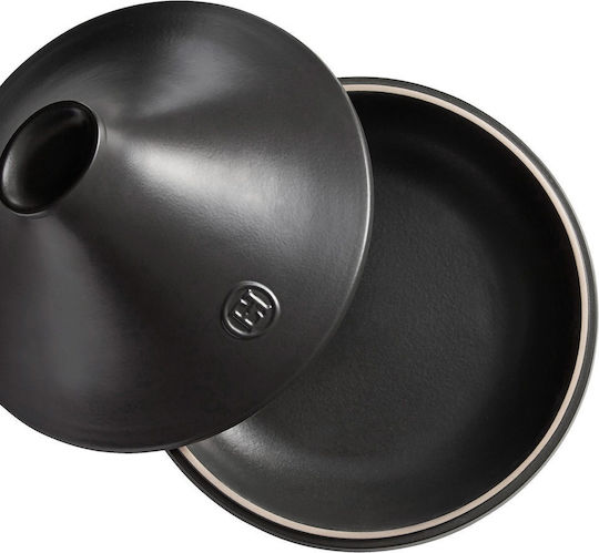 Emile Henry Delight Niederländische Ofen Rund Keramik 27,5x27,5cm 2lt