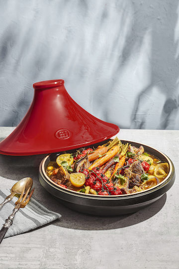 Emile Henry Delight Cratiță Rotundă Ceramică 27x27.5cm 2.1lt