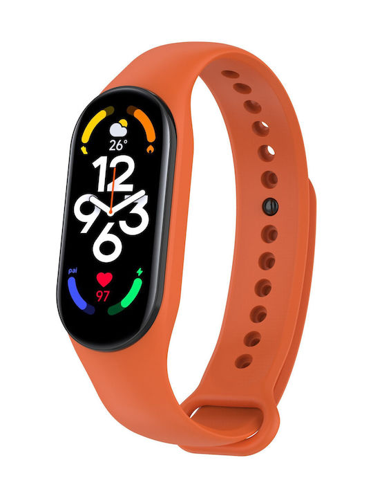 Strap Silicone with Pin Orange (Smart Band 7)