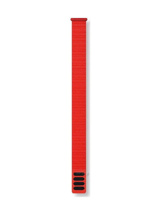 Garmin Strap Fabric Red (Garmin Ultrafit Nylon 26 Flame Red)