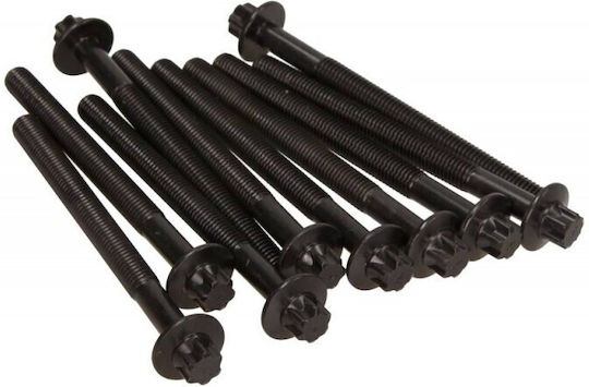 Cylinder Head Bolt Set Reinz Citroen C2 C3 I C4 Peugeot 1007 206 207 307 1.4 M10 116mm Torx 10 Pcs