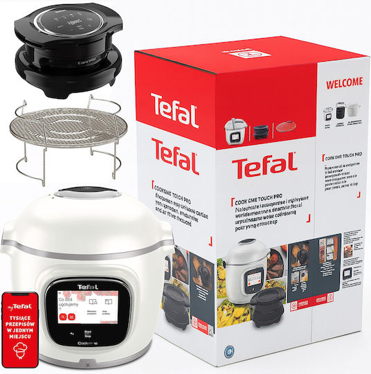 Tefal Cook4me Touch Pro Мултикукър 1600W Бял