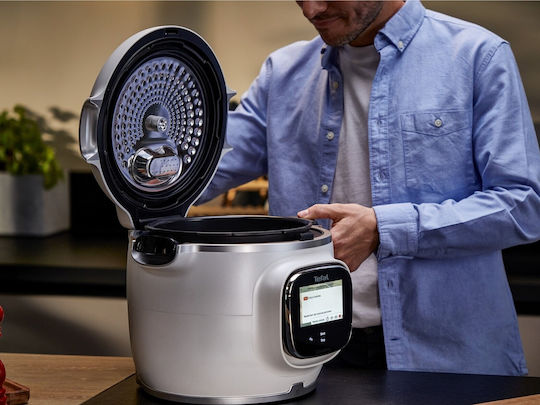 Tefal Cook4me Touch Pro Мултикукър 1600W Бял