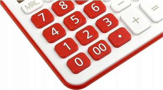 Eleven Liquids Calculator 12 Digits in White Colour