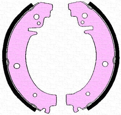 Brake Shoe Set Chevrolet Niva 2123 Lada 1200-1600 Nova 2105 Toscana 2107 194608-403