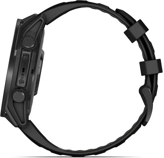 Garmin Tactix 8 AMOLED Титан 47мм Водоустойчив Смартчасовник с Пулсомер (Черен)