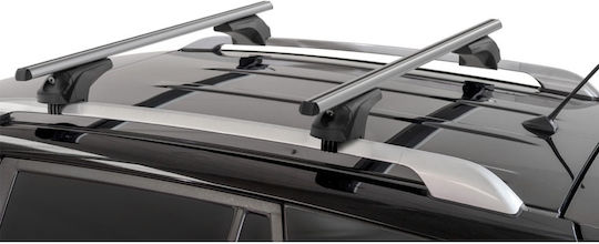 Menabo Aluminum Bars Ariem XL 1315 cm Silver Color Volvo XC90 5 Doors 2014> Raised Rails 2 pcs 14710/mb Mp.14710/mb-104