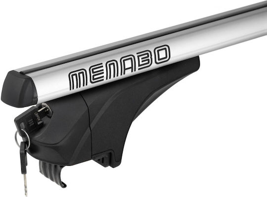 Menabo Aluminum Bars Ariem XL 1315 Cm Silver Color BMW X4 G02 5 Doors 2018 Flush Rails 2 Pieces 14710/mb Mp.14710/mb-20