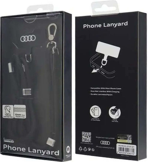 Audi Curea de încheietura mâinii pentru telefoane mobile Negru