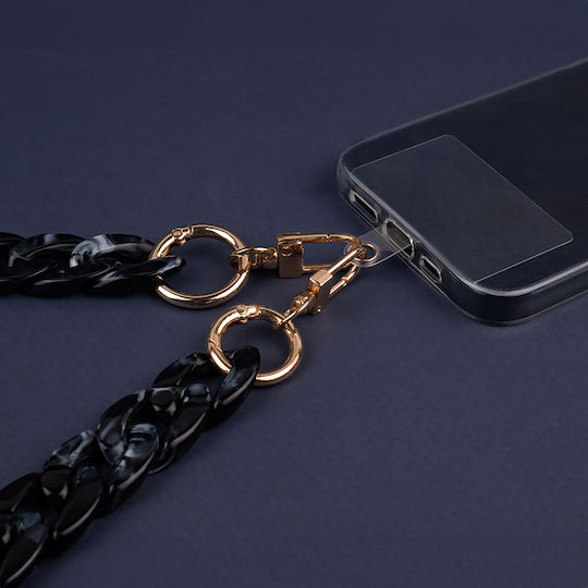 iSelf Curea pentru gât pentru telefoane mobile Negru