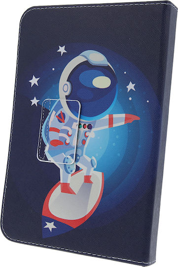 Cosmonaut Flip Cover Albastru Marin Universal 10"