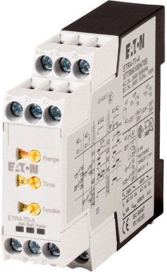 Таймер Трансмитер 2П 3A 0.05сек-100ч 24-240V AC DC Многофункционален Etr4-70-a 031888