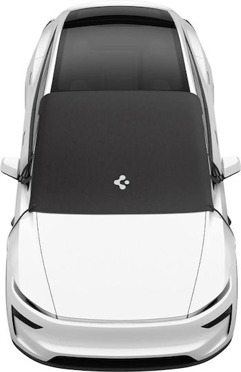 Spigen Tesla Преден Сенник Черен Tesla Model 3/3 2024 Y Y Juniper Acp10950