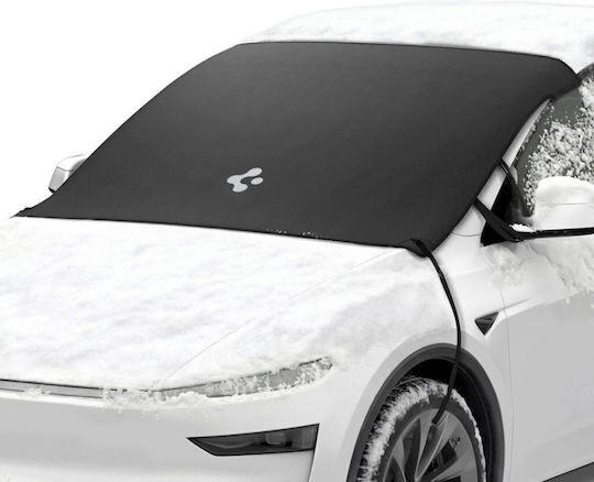 Spigen Tesla Преден Сенник Черен Tesla Model 3/3 2024 Y Y Juniper Acp10950