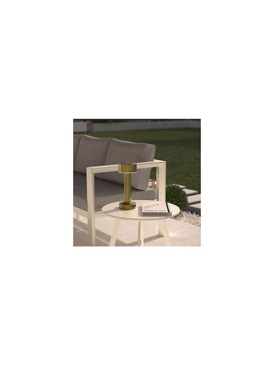 Atmosphera Dekoratives Tischlicht Halto LED 9x9x21,5cm