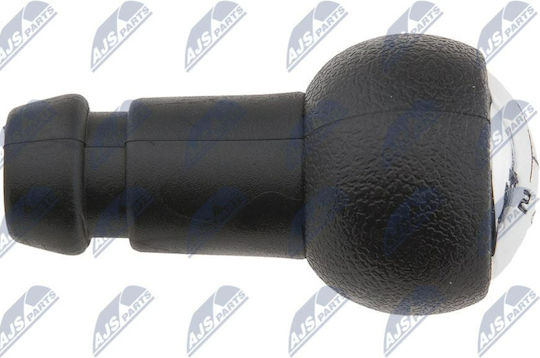 NTY Πόμολο 5 Ταχυτήτων για Citroen C3 / C4 Peugeot 206 / 207 / 306 / 307 Μαύρο