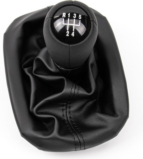 Shift Knob Cover Gear Lever Seat Leon 1m Toledo Hole 12mm 6 Speeds R123456
