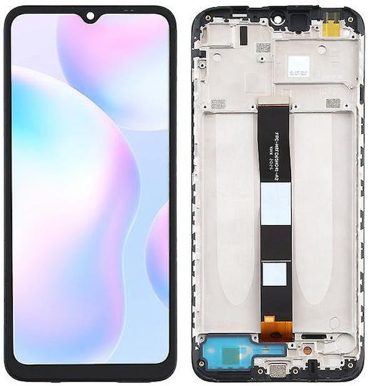 Xiaomi Redmi 9a 9c 9at 10a Lcd Touch Black Frame Oem