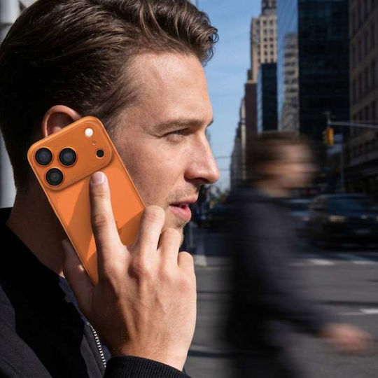 Ar+af Vollständiger Handy-Kameraschutz Metallrahmen Orange Für iPhone 17 Pro
