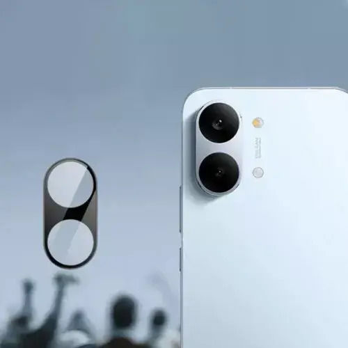 Techsuit Kameraschutz Gehärtetes Glas Black für das Xiaomi Redmi 14C