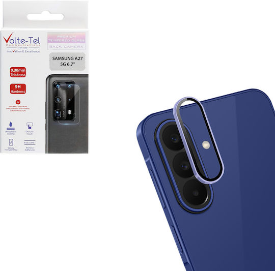 Volte-tel Camera Glass Cover Samsung A27 5g A276 6.7in 9h 0.33mm Easy Application Blue Volte-tel