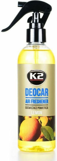K2 Car Air Freshener Spray Deocar Lemon 250ml