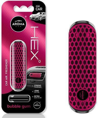 Aroma Car Car Air Vent Air Freshener Liquid Hex Bubble Gum /AM