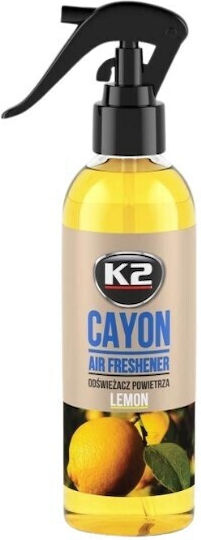 K2 Car Air Freshener Spray Deocar Lemon 250ml