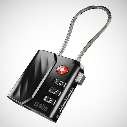 SBS Track My Lock Apple Find My Schwarz