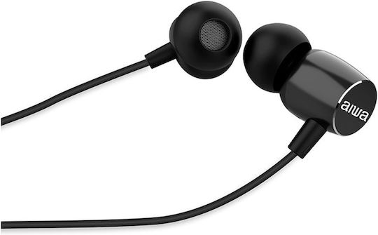 Aiwa In-Ear Freisprecheinrichtung Kopfhörer mit Stecker 3.5mm Schwarz