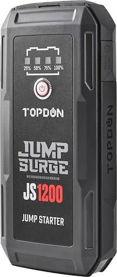 Topdon JS12000 Portable Car Battery Jump Starter 10000mAh