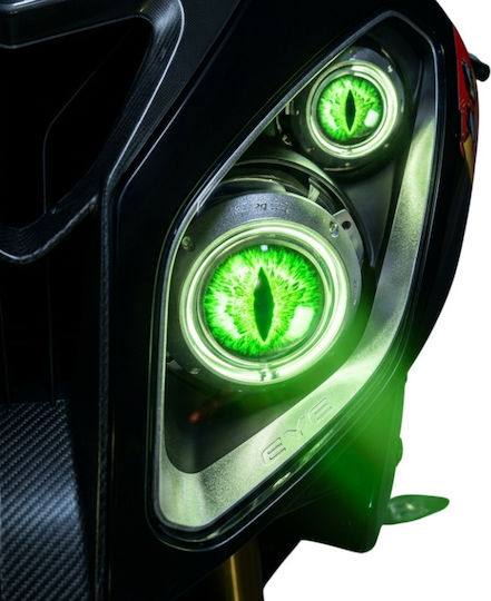 Set Headlights LED Devils Eye Ctc-0613x Rl16118