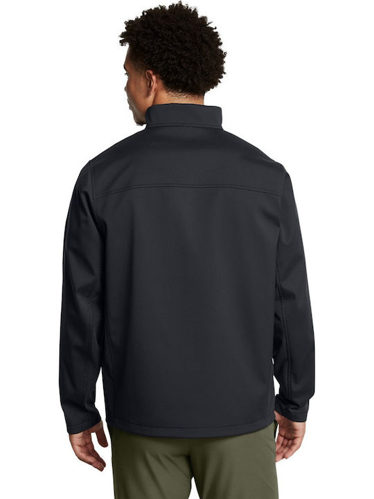 Shield Geacă De Iarnă Softshell Impermeabilă și Cu Protecție Împotriva Vântului Neagră