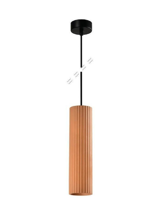 Inlight Pendant Ceiling Light Orange with GU10 Socket 29.5x29.5cm