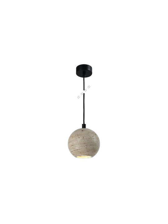 Inlight Grey Rail Pendant Light with GU10 Socket 11x11cm